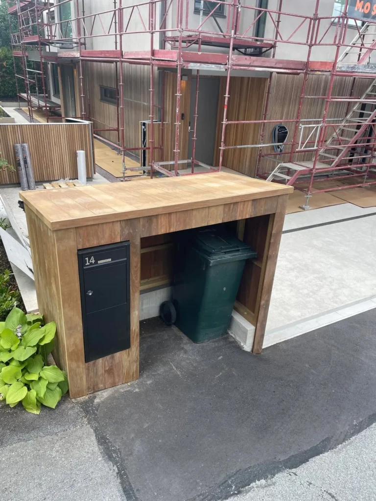 Altanrenovering - arbetsprocess